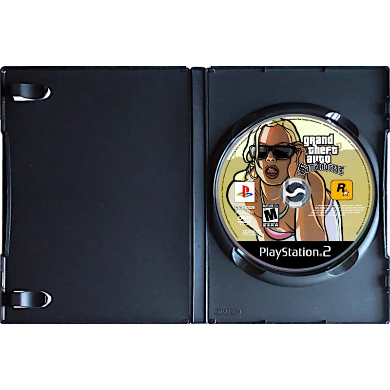 GTA GRAND THEFT Auto: San Andreas complet sur Playstation 2 PS2 - FR cd